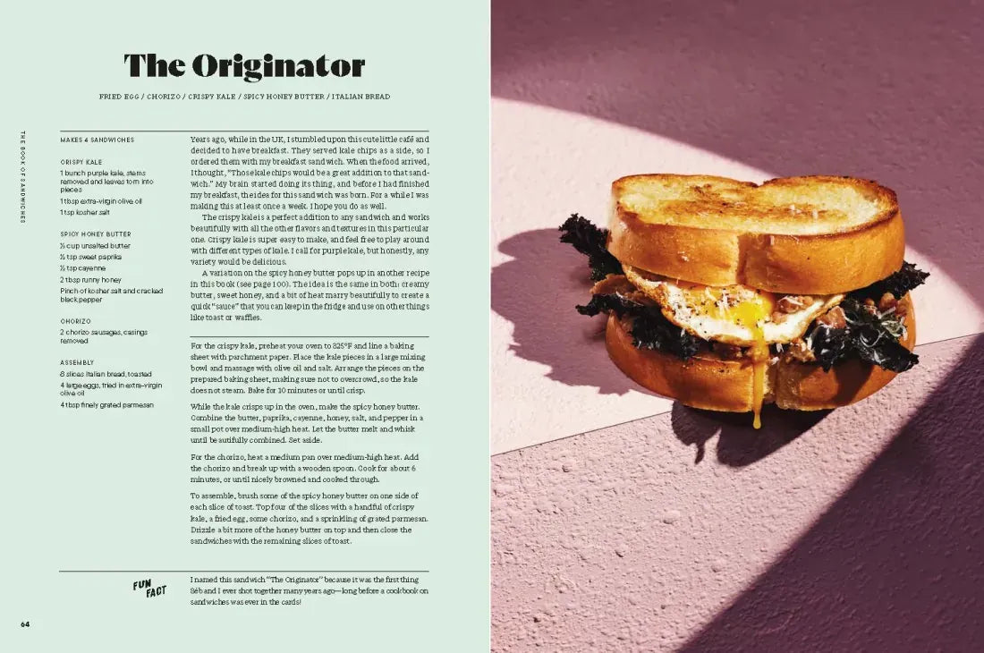 The Book of Sandwiches CA - Hardback