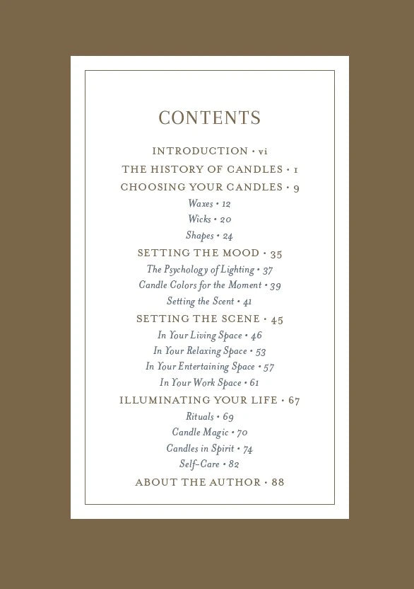 The Little Book of Candles US - Hardback