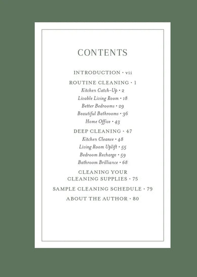 The Little Book of Cleaning Tips US - Hardback