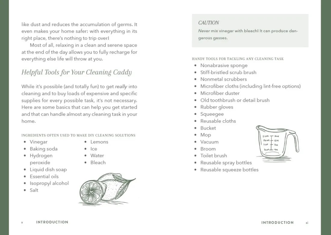 The Little Book of Cleaning Tips US - Hardback