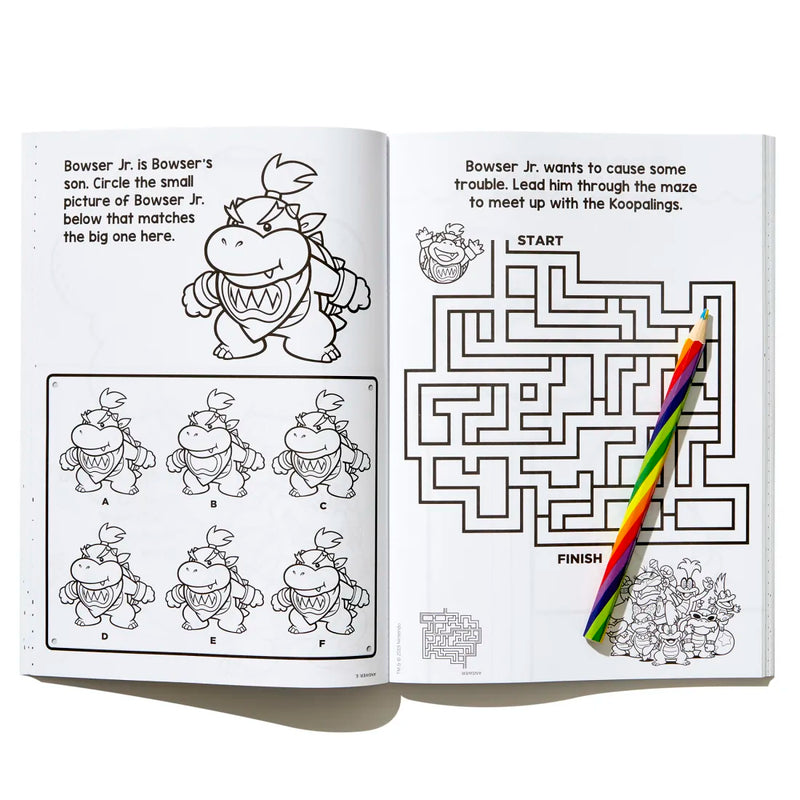 Super Mario: Here We Go! (Nintendo®) US - Paperback / softback