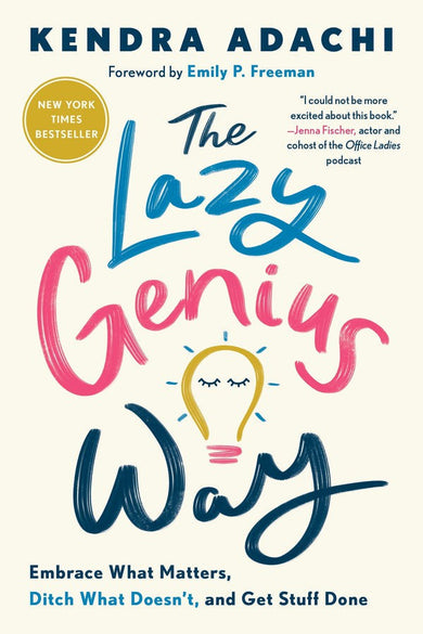 The Lazy Genius Way-Self-help/ personal development/ practical advice-買書書 BuyBookBook