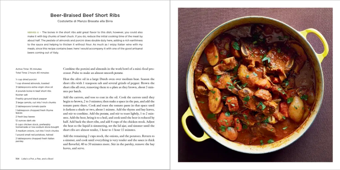 Lidia's a Pot, a Pan, and a Bowl US - Hardback