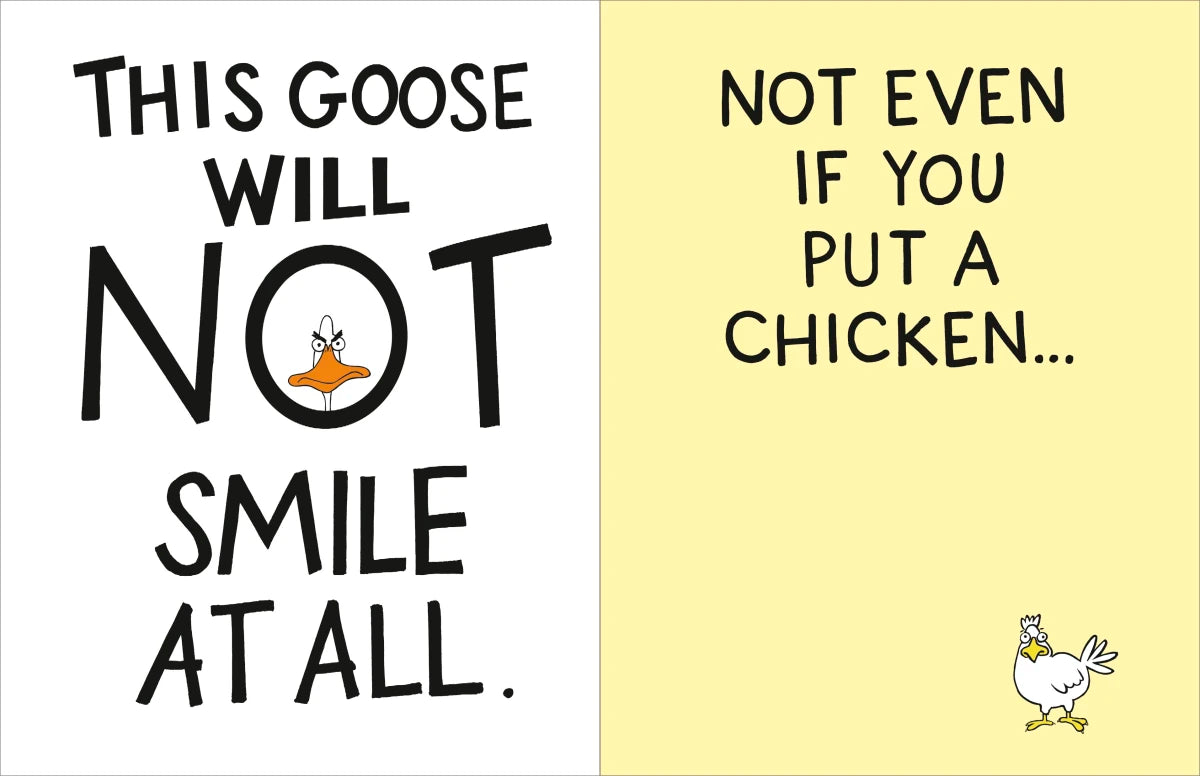 The Serious Goose US - Board book