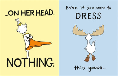 The Serious Goose US - Board book