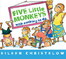 Five Little Monkeys with Nothing to Do Board Book-Children’s / Teenage fiction: Family and home stories-買書書 BuyBookBook