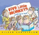 Five Little Monkeys Reading in Bed Board Book-Children’s picture books-買書書 BuyBookBook