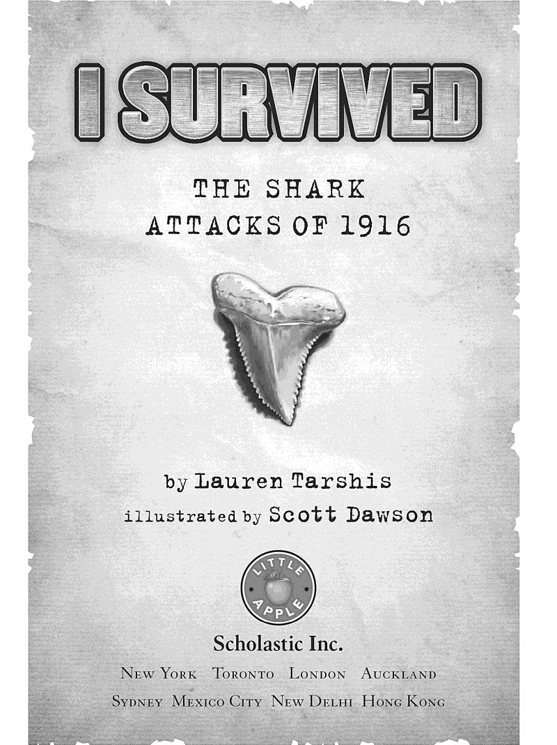 I Survived #02 the Shark Attacks of 1916 (Lauren Tarshis)-Fiction: 歷史故事 Historical-買書書 BuyBookBook