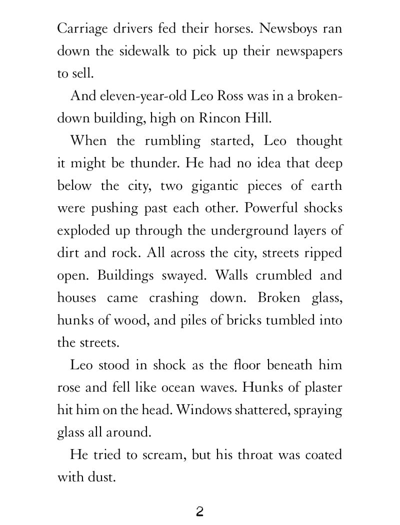 I Survived #05 the San Francisco Earthquake, 1906 (Lauren Tarshis)-Fiction: 歷史故事 Historical-買書書 BuyBookBook