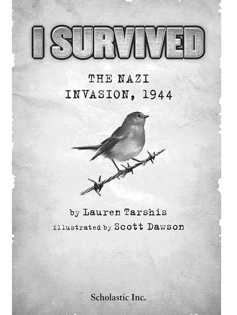 I Survived #09 the Nazi Invasion, 1944 (Lauren Tarshis)-Fiction: 歷史故事 Historical-買書書 BuyBookBook