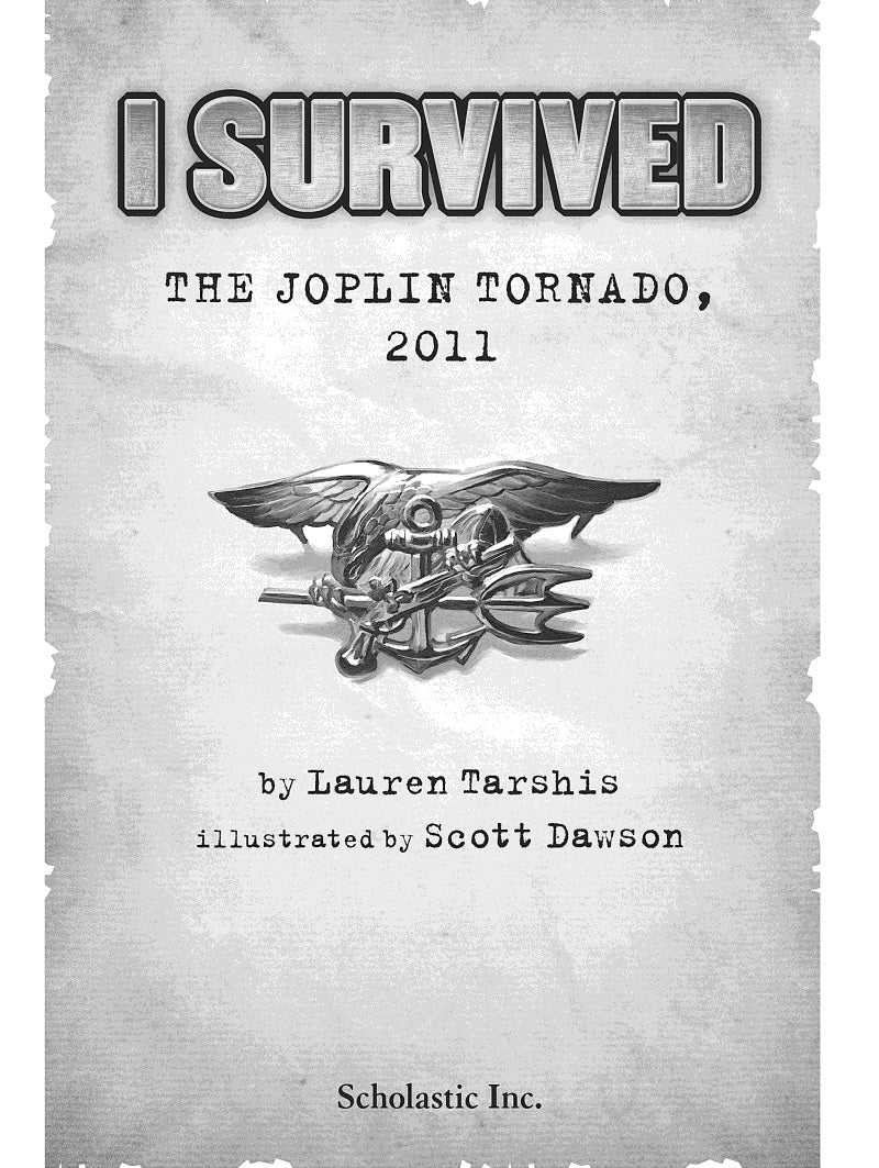 I Survived #12 the Joplin Tornado, 2011 (Lauren Tarshis)-Fiction: 歷史故事 Historical-買書書 BuyBookBook