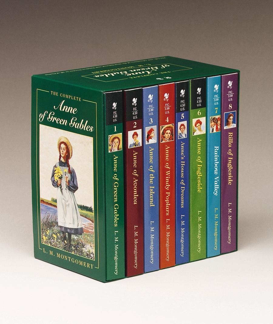 Anne of Green Gables, Complete 8-Book Box Set-Children’s / Teenage fiction: Classic and traditional-買書書 BuyBookBook