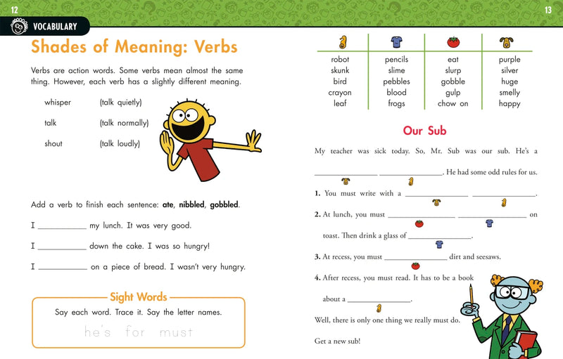 Mad Libs Workbook: Grade 1 Reading US - Paperback / softback