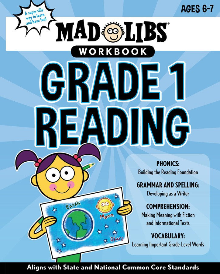 Mad Libs Workbook: Grade 1 Reading-Children’s Educational: general-買書書 BuyBookBook