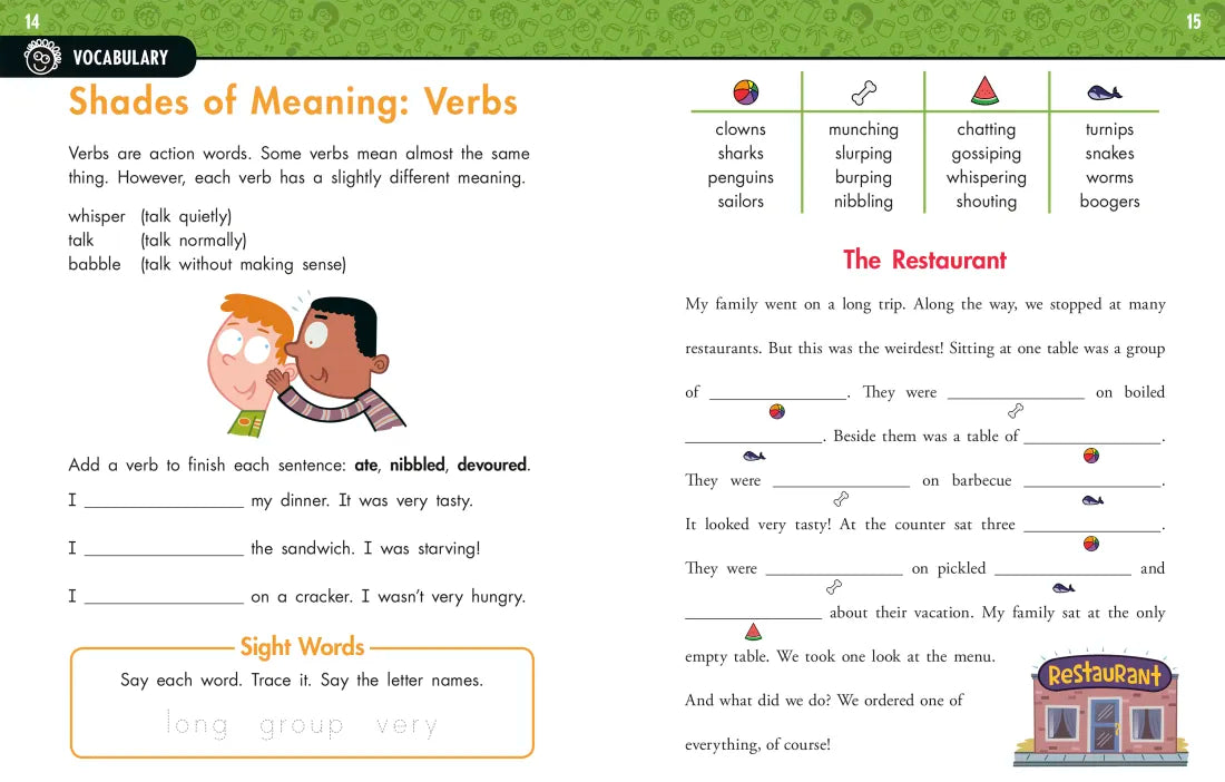 Mad Libs Workbook: Grade 2 Reading US - Paperback / softback