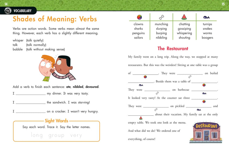Mad Libs Workbook: Grade 2 Reading US - Paperback / softback