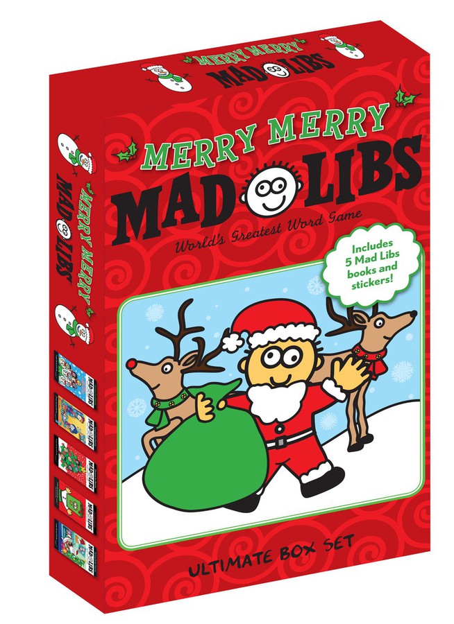 Merry Merry Mad Libs Gift Box-Children’s / Teenage general interest: Places and peoples-買書書 BuyBookBook