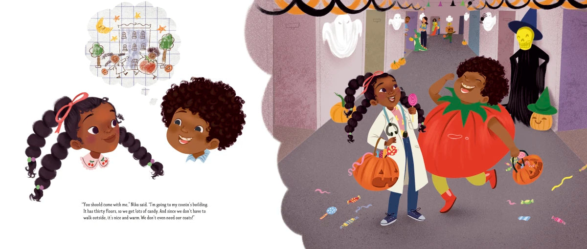 Trick-or-Treating in the City US - Hardback