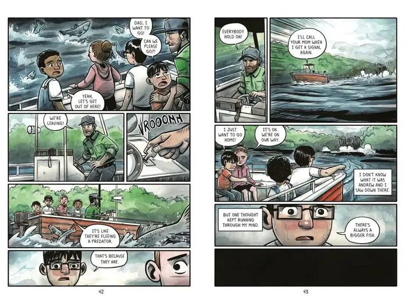 Deepwater Creek: A Graphic Novel US - Hardback