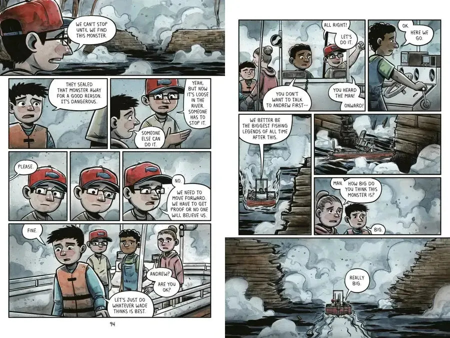 Deepwater Creek: A Graphic Novel US - Hardback