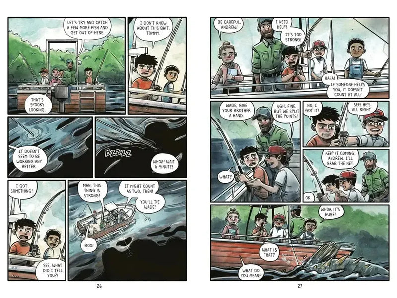 Deepwater Creek: A Graphic Novel US - Hardback