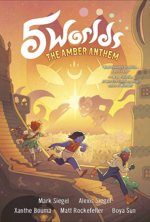 5 Worlds Book 4: The Amber Anthem-Graphic novel / Comic book / Manga: genres-買書書 BuyBookBook