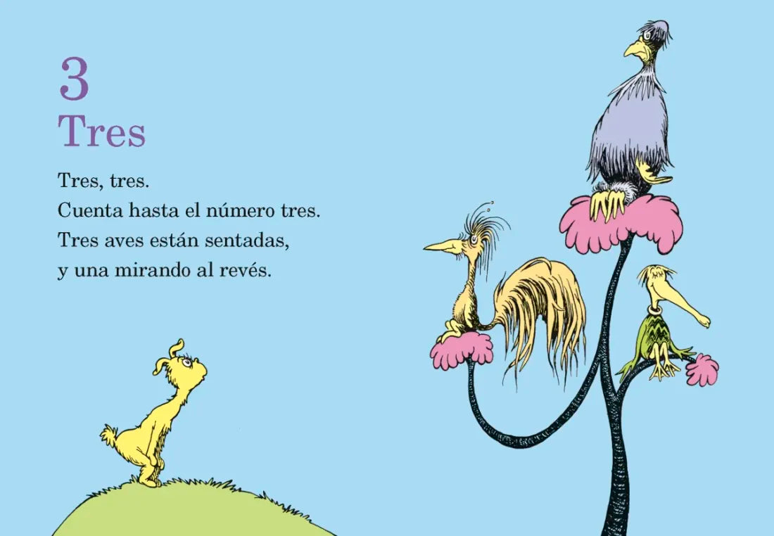Cuenta con Dr. Seuss 1 2 3 (Dr. Seuss's 1 2 3 Spanish Edition) US - Hardback