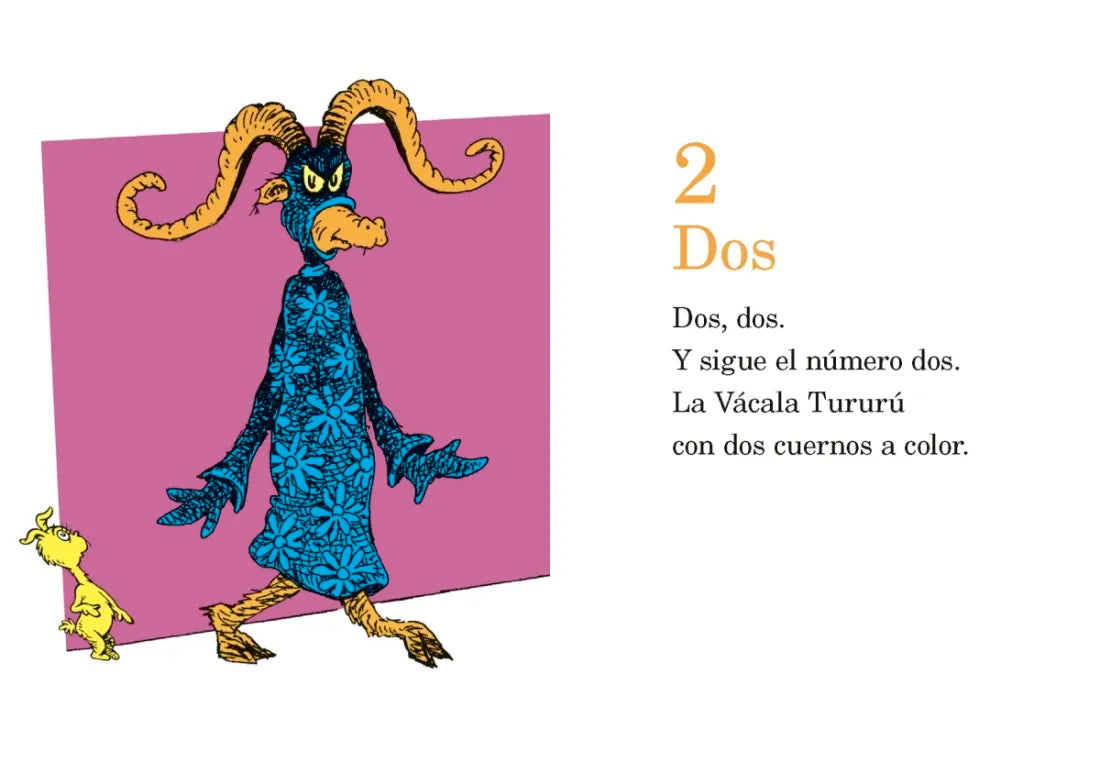 Cuenta con Dr. Seuss 1 2 3 (Dr. Seuss's 1 2 3 Spanish Edition) US - Hardback