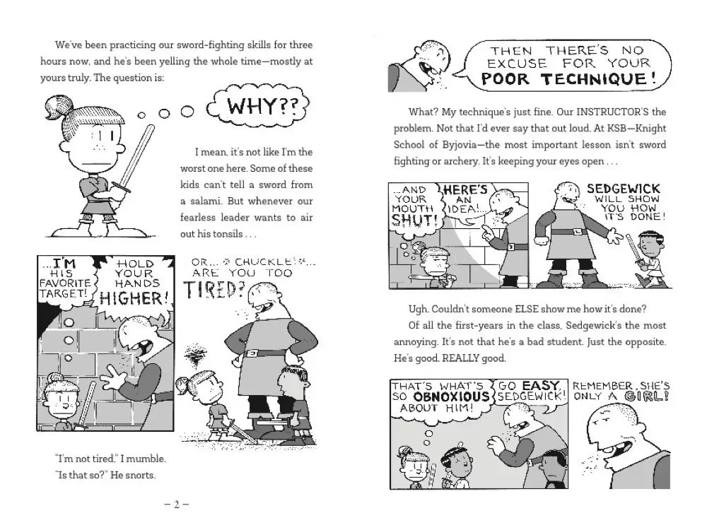 Max and the Midknights: Battle of the Bodkins US - Hardback