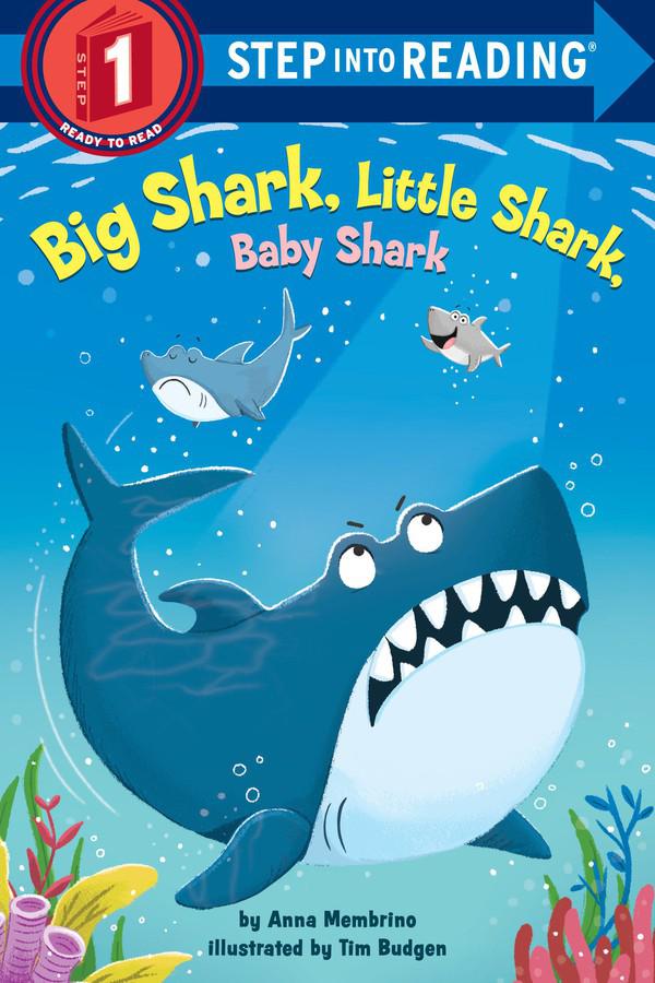 Big Shark, Little Shark, Baby Shark-Children’s / Teenage fiction: Nature and animal stories-買書書 BuyBookBook