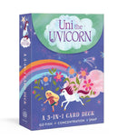 Uni the Unicorn: A 3-in-1 Card Deck-Children’s / Teenage general interest: Hobbies/ quizzes/ toys and games-買書書 BuyBookBook