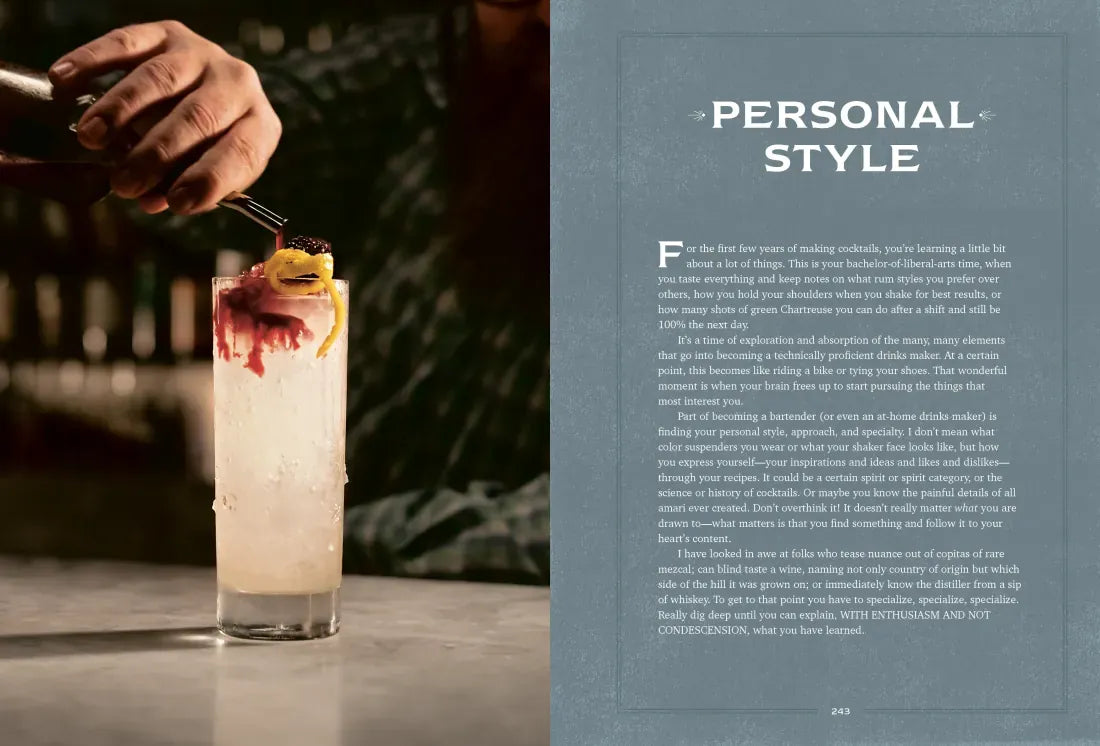The Bartender's Manifesto US - Hardback