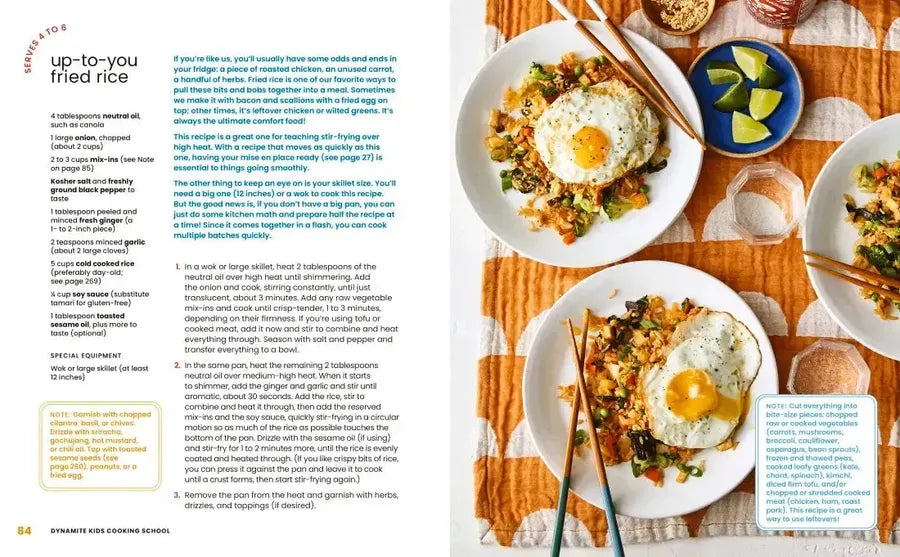 Dynamite Kids Cooking School US - Hardback