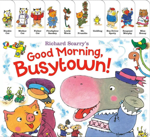 Richard Scarry's Good Morning, Busytown!-Children’s / Teenage fiction: Nature and animal stories-買書書 BuyBookBook