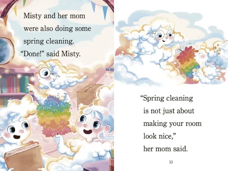 Misty the Cloud: The Thing About Spring US - Paperback / softback