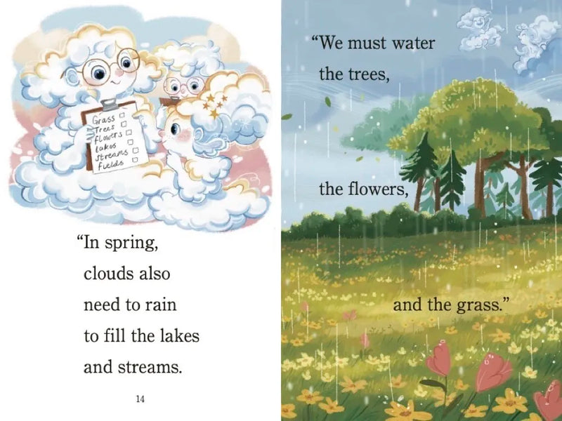 Misty the Cloud: The Thing About Spring US - Paperback / softback