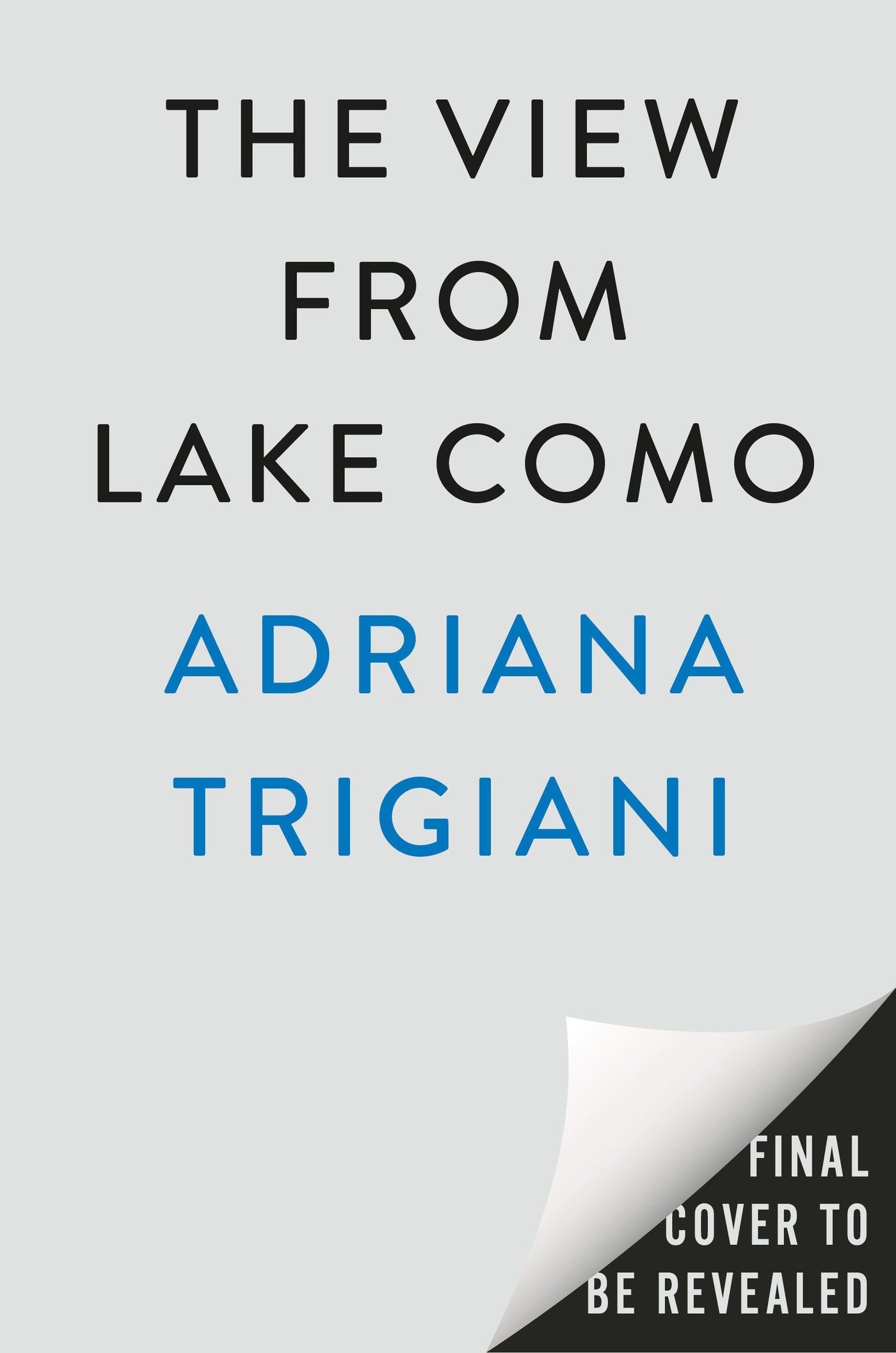 The View From Lake Como-Fiction: general and literary-買書書 BuyBookBook