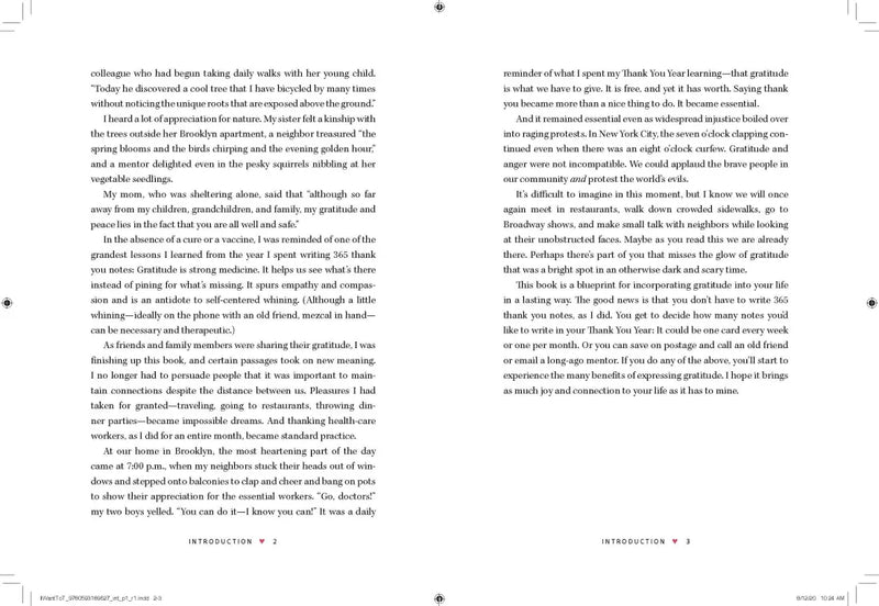 I Want to Thank You US - Hardback