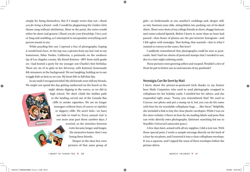 I Want to Thank You US - Hardback