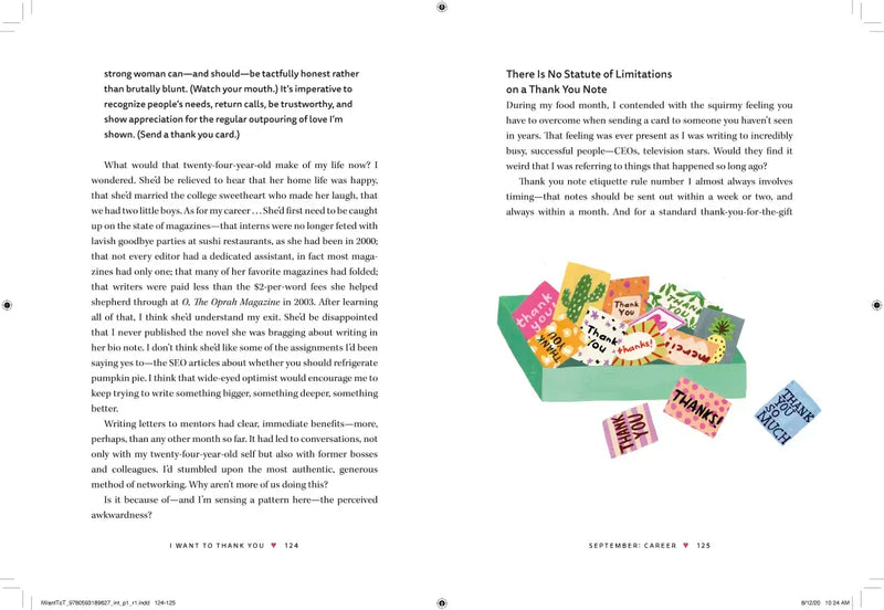 I Want to Thank You US - Hardback