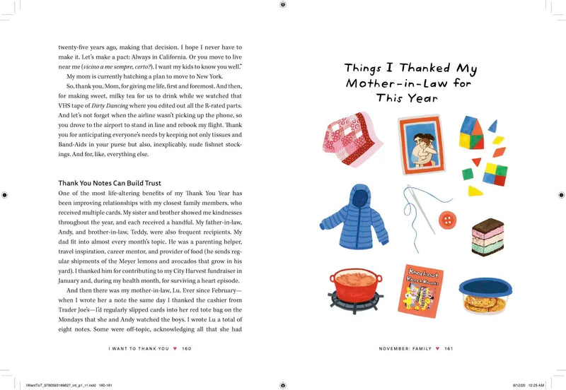 I Want to Thank You US - Hardback