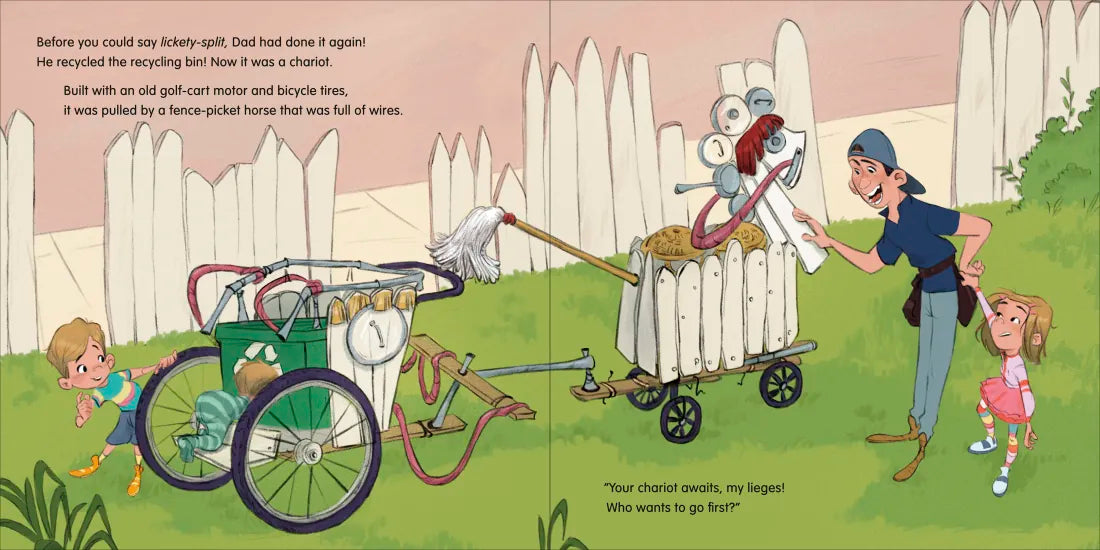 Dad and the Recycling-Bin Roller Coaster US - Hardback
