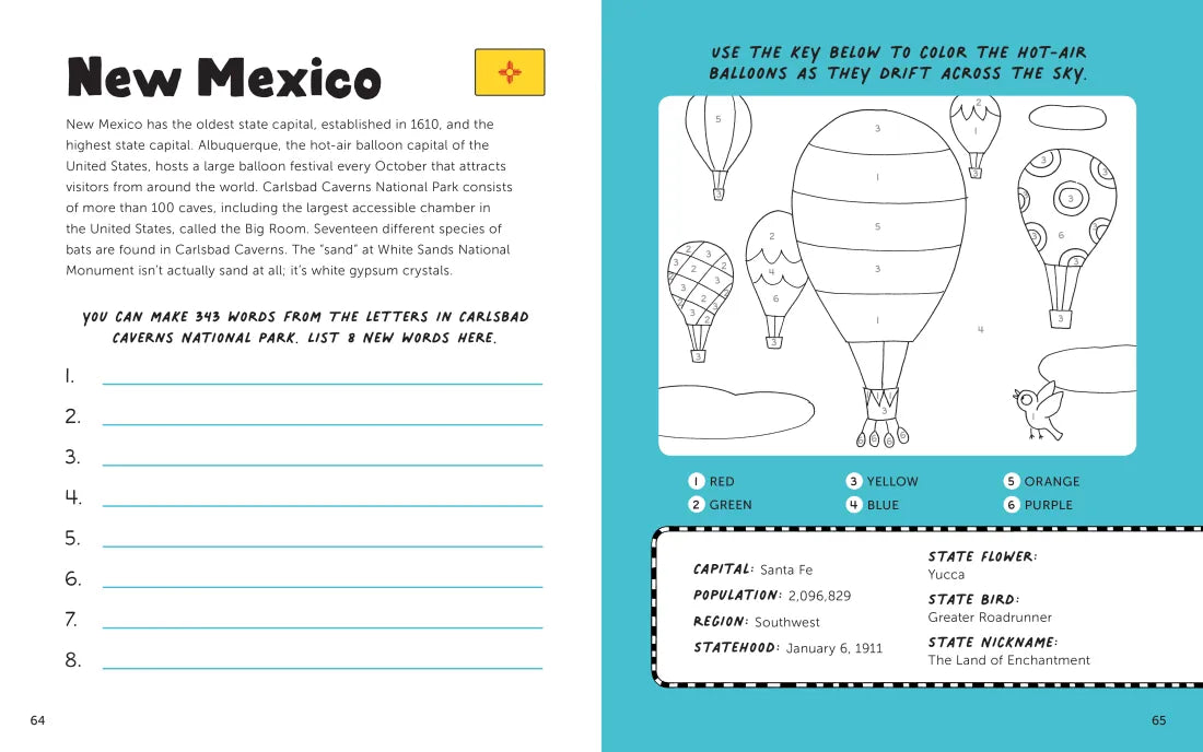 Fun with 50 States US - Paperback / softback