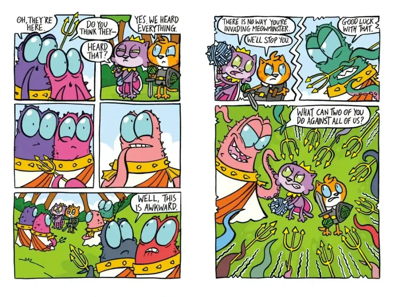 Kitty Quest: Tentacle Trouble: A Graphic Novel US - Hardback