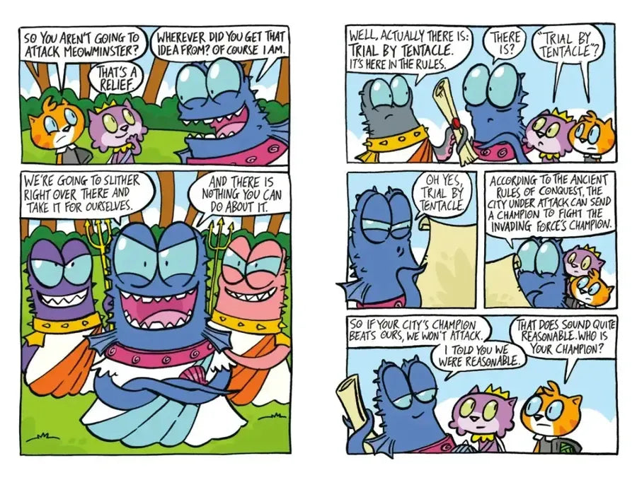 Kitty Quest: Tentacle Trouble: A Graphic Novel US - Hardback