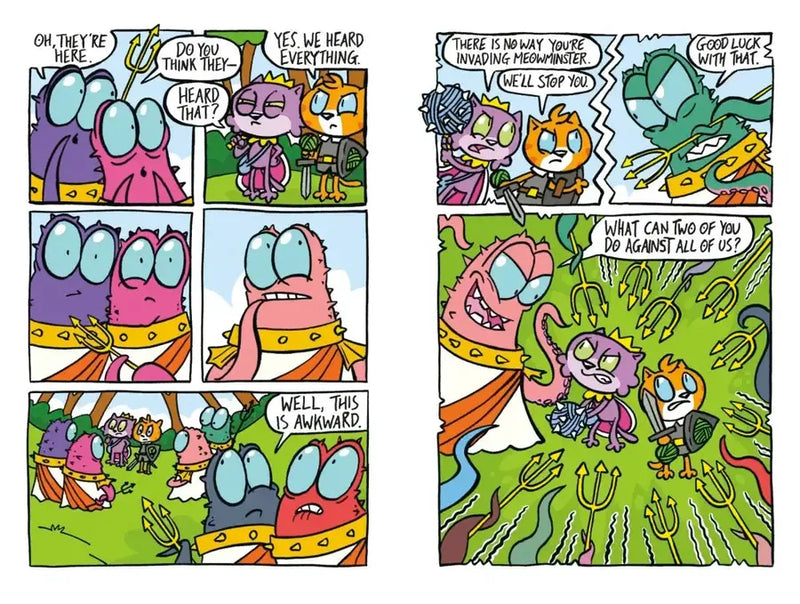 Kitty Quest: Tentacle Trouble: A Graphic Novel US - Paperback / softback