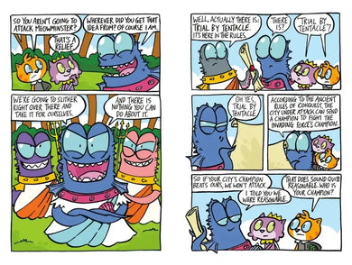 Kitty Quest: Tentacle Trouble: A Graphic Novel US - Paperback / softback