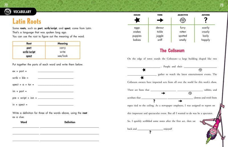 Mad Libs Workbook: Grade 4 Reading US - Paperback / softback