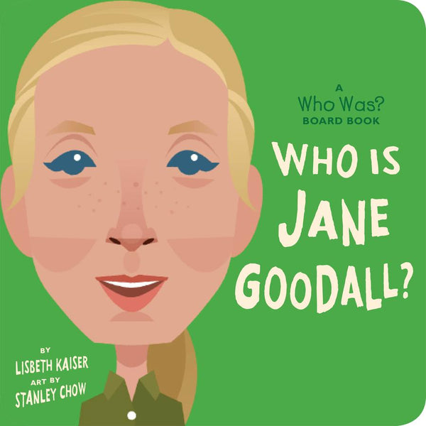 Who Is Jane Goodall?: A Who Was? Board Book-Children’s / Teenage: Personal and social topics-買書書 BuyBookBook