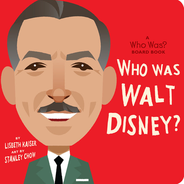 Who Was Walt Disney?: A Who Was? Board Book-Children’s / Teenage general interest: Biography and autobiography-買書書 BuyBookBook